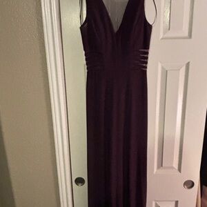 Morgan & Co. Deep Purple Maxi Dress